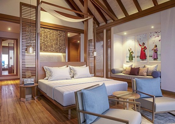 Furaveri Island Resort & Spa - Wohnbeispiel Ocean Pool Villa Sunset (Zimmercodierung VX4)