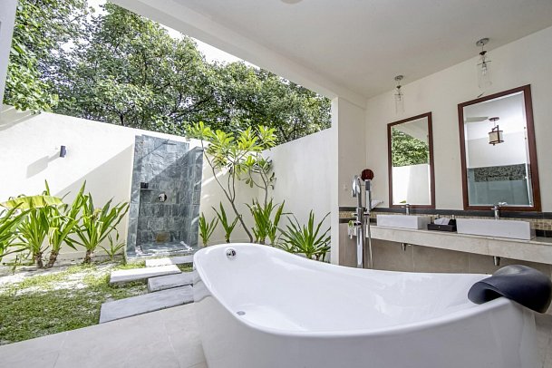 Furaveri Island Resort & Spa - Beispiel Bad Beach Villa (Zimmercodierung VB2)