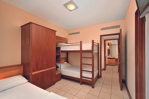 Shandrani Beachcomber Resort & Spa - Wohnbeispiel 2 Bedroom Family Apartment (Zimmercodierungen OB1, OB2, OH1 & OH3)