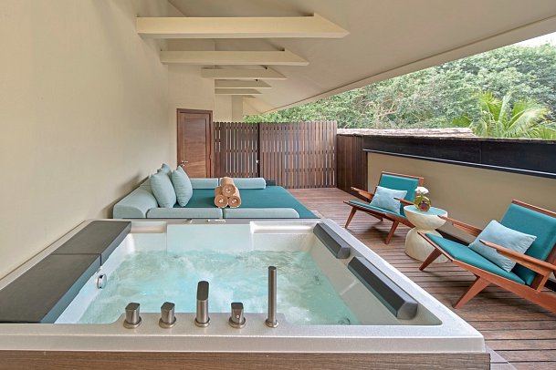 InterContinental Mauritius Resort Balaclava Fort - Wohnbeispiel Terrace Suite (Zimmercodierungen UFM & UF8)