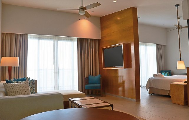 Dreams Natura Resort & Spa - Wohnbeispiel Preferred Club Mastersuite Oceanfront (Zimmercodierung WTO)