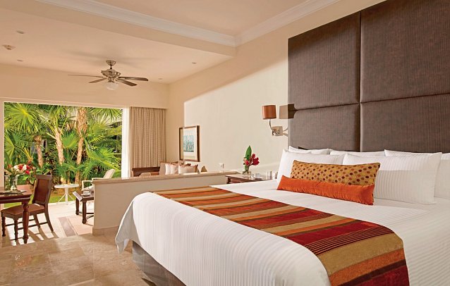 Dreams Tulúm Resort & Spa - Wohnbeispiel Preferred Club Juniorsuite Gardenview (Zimmercodierung J2G)