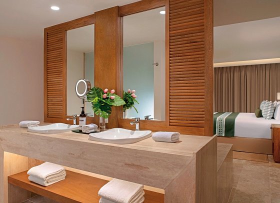 Dreams Sapphire Resort & Spa - Badbeispiel Indigo (Zimmercodierung JMO)