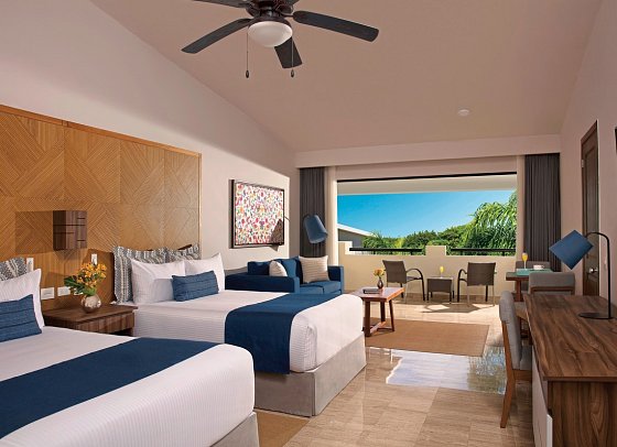 Dreams Sapphire Resort & Spa - Wohnbeispiel Deluxe Juniorsuite Tropical View (Zimmercodierung UD3)