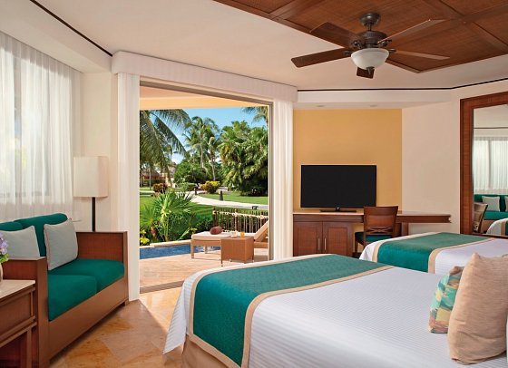 Dreams Riviera Cancun Resort & Spa - Wohnbeispiel Premium Deluxe Plunge Pool (Zimmercodierung UDP)
