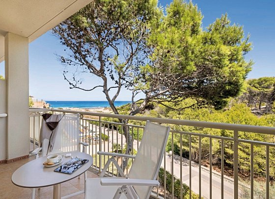 VIVA Cala Mesquida Suites & Spa Adults Only 16+ - Beispiel Balkon (Zimmercodierung JT2)