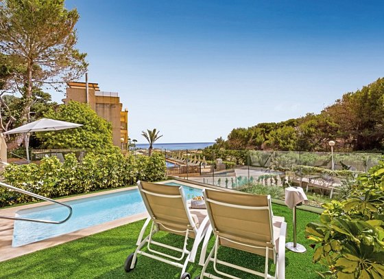 VIVA Cala Mesquida Suites & Spa Adults Only 16+ - Wohnbeispiel Juniorsuite mit privatem Pool Selection Club (Zimmercodierung JNQ)
