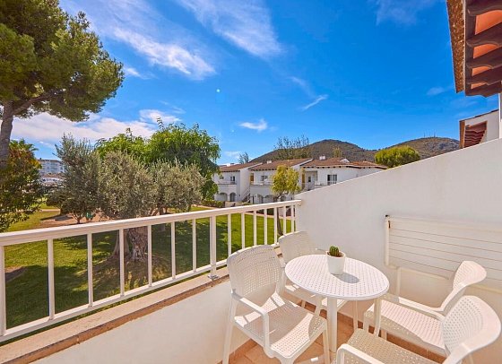 Seaclub Alcudia - Beispiel Balkon (Zimmercodierung AM1)