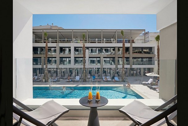 INNSIDE Palma Bosque - Beispiel Balkon Doppelzimmer Innside Premium (Zimmercodierung DM1)