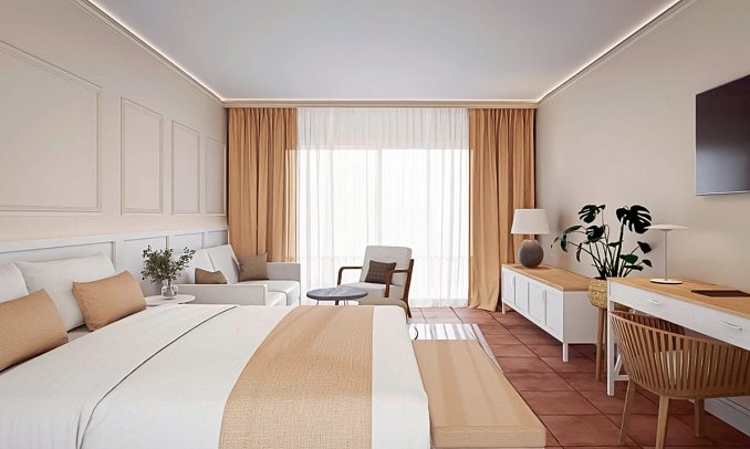 Bordoy Don Antonio - Wohnbeispiel Familienzimmer Poolblick (Zimmercodierung FBP)