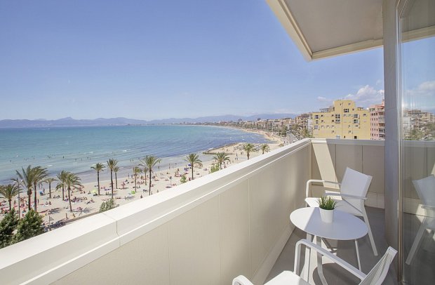 whala!beach - Wohnbeispiel Doppelzimmer Meerblick (Zimmercodierung DBM)