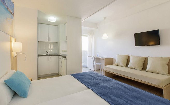 whala!beach - Wohnbeispiel Studio (Zimmercodierungen SB1 & SB2)