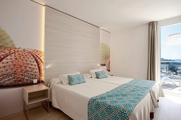 Novo Mar - Wohnbeispiel Appartement 1 Schlafzimmer Meerblick (Zimmercodierung ABM)