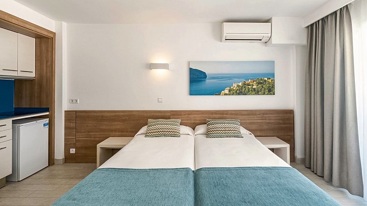 Globales Verdemar - Wohnbeispiel Studio (Zimmercodierungen SB1 & SP1)