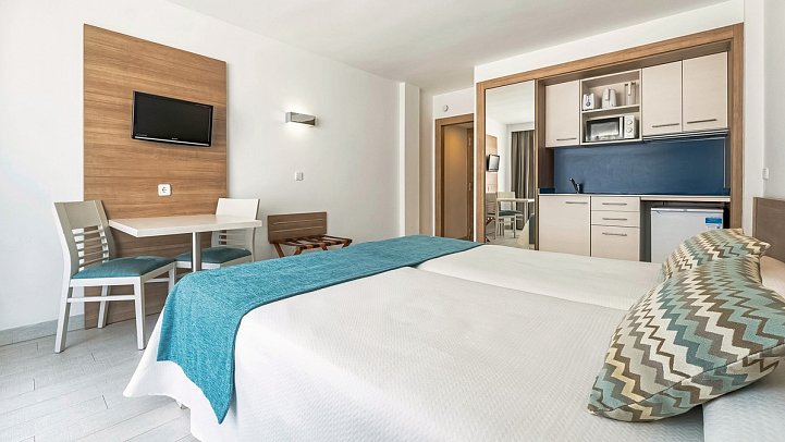 Globales Verdemar - Wohnbeispiel Studio (Zimmercodierungen SB1 & SP1)