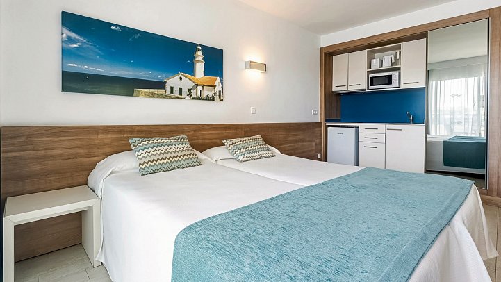 Globales Verdemar - Wohnbeispiel Studio Meerblick (Zimmercodierungen SBM & SPM)