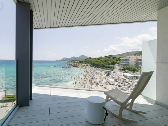 Son Moll Sentits & Spa - Beispiel Balkon (Zimmercodierungen JBM & JSM)