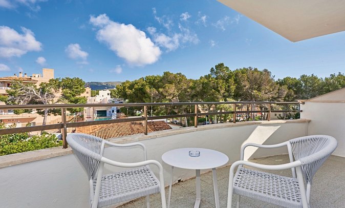 Flacalco - Beispiel Balkon (Zimmercodierung AB1)