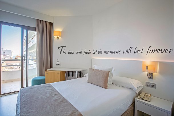 BQ Ca'n Picafort - Wohnbeispiel Einzelzimmer (Zimmercodierung EB1)