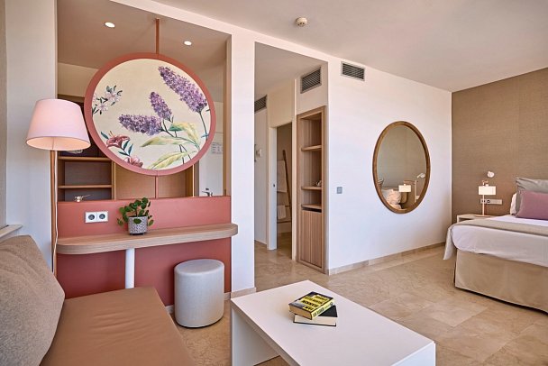 Zafiro Alzinar Mar - Wohnbeispiel Juniorsuite (Zimmercodierungen JB1, JB2, J1P & J2P)