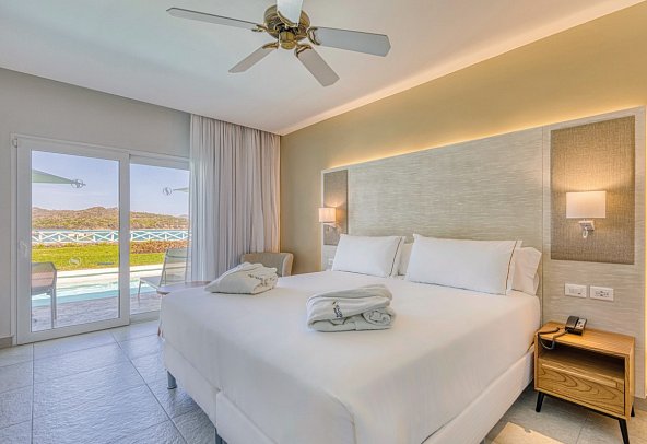 Senator Puerto Plata Spa Resort - Wohnbeispiel Senator Luxury Swim Up Suite Oceanview (Zimmercodierung UUQ)