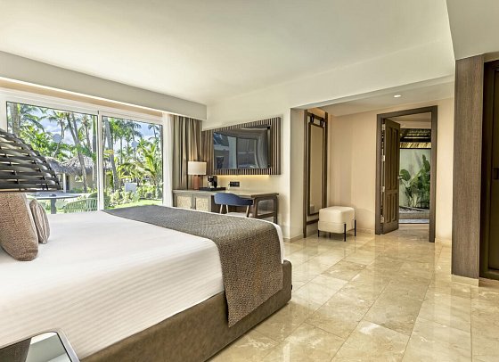 Grand Palladium Select Bávaro - Wohnbeispiel Romance Suite Garden View (Zimmercodierung W1G)