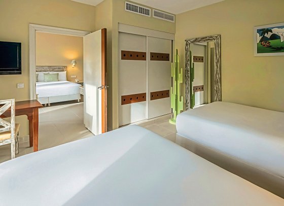 Iberostar Waves Dominicana - Wohnbeispiel Two Bedroom Family (Zimmercodierung OI1)