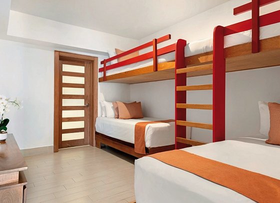 Sunscape Coco Punta Cana - Wohnbeispiel Sun Club 3-Bedroom Family Suite (Zimmercodierung PBG)