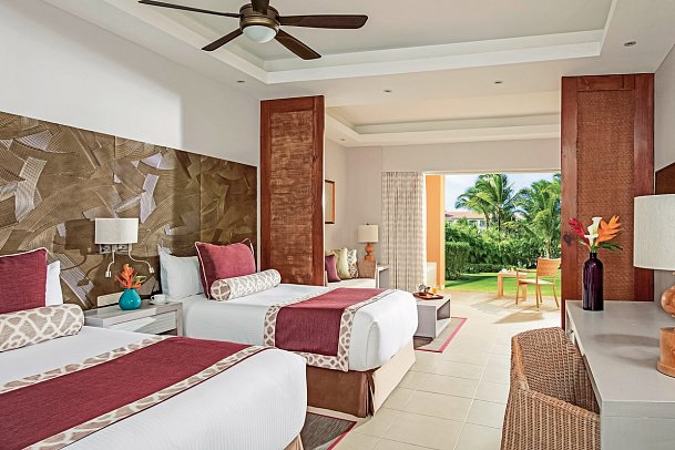Dreams Royal Beach Punta Cana - Wohnbeispiel Deluxe Tropical View (Zimmercodierung UDG)