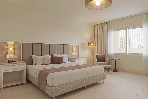 Wyndham Alltra Punta Cana - Wohnbeispiel Club Junior Suite Tropical View (Zimmercodierungen JL1 & JL2)