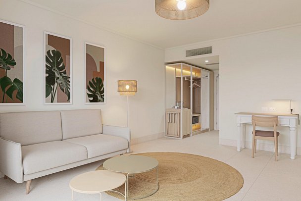 Wyndham Alltra Punta Cana - Wohnbeispiel Club Junior Suite Tropical View (Zimmercodierungen JL1 & JL2)