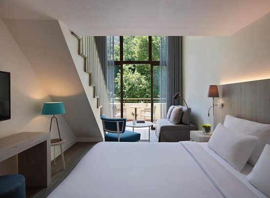 Amus Hotel & Spa - Wohnbeispiel Maisonette Landblick (Zimmercodierung MBL)