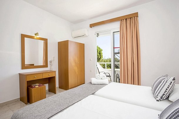 Sam´s Faliraki - Wohnbeispiel Doppelzimmer (Zimmercodierung DB1)