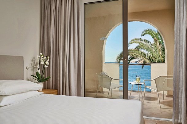 Lindos Royal Resort - Wohnbeispiel Juniorsuite Deluxe Meerblick (Zimmercodierung JDM)