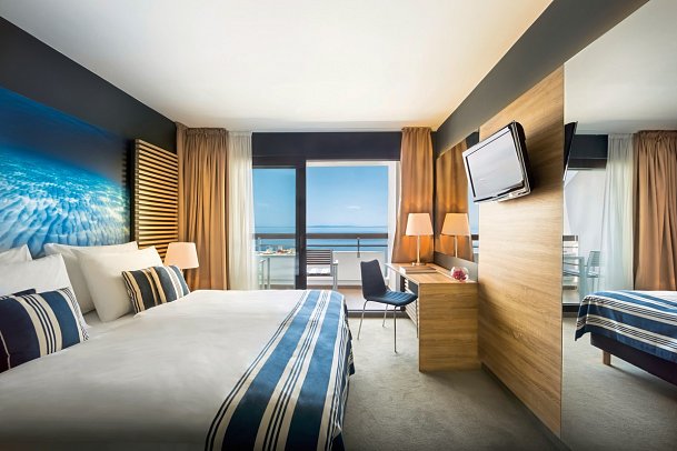 Admiral - Wohnbeispiel Einzelzimmer Superior Meerblick (Zimmercodierung ESM)