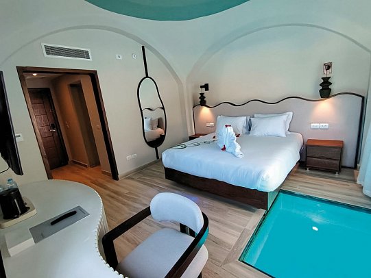 Diamond Beach by Pearl Resort - Wohnbeispiel Doppelzimmer Malediven Lagunenblick (Zimmercodierung D3I)