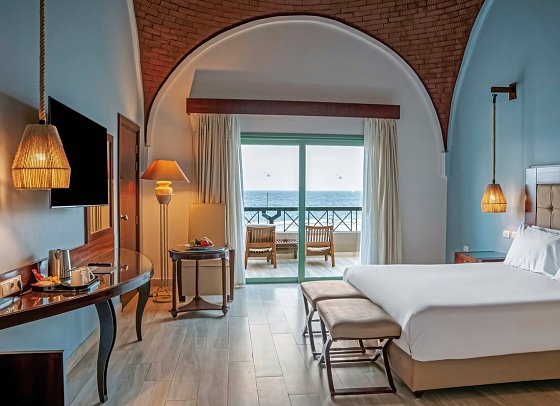 Sentido Akassia Beach by Pearl Resorts - Wohnbeispiel Doppelzimmer Superior Meeresfront (Zimmercodierungen D1M, DCM & DSO)