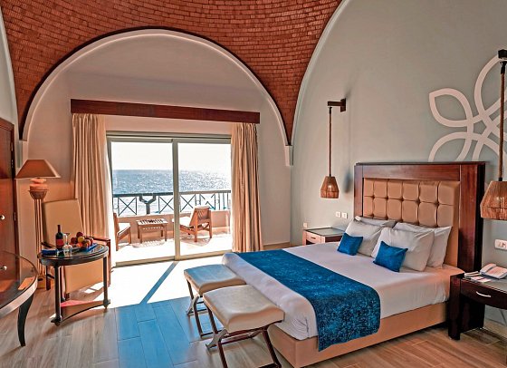 Sentido Akassia Beach by Pearl Resorts - Wohnbeispiel Doppelzimmer Superior Meerblick, 1. Strandreihe (Zimmercodierungen D1M & DCM)