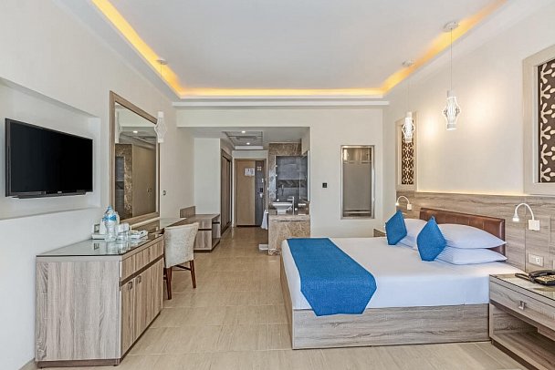 Fantazia Resort - Wohnbeispiel Doppelzimmer Diamond Meerblick (Zimmercodierung DD1)