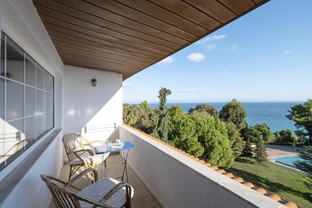 Canvas by Mitsis Alexander the Great Beach - Wohnbeispiel Juniorsuite Meerblick (Zimmercodierung JBM)
