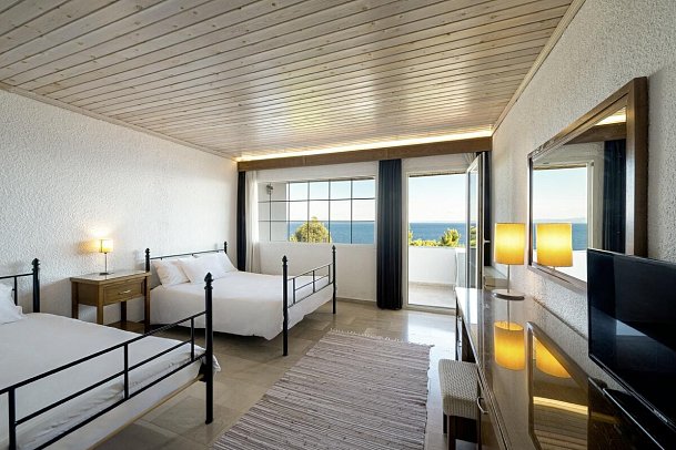 Canvas by Mitsis Alexander the Great Beach - Wohnbeispiel Juniorsuite Meerblick (Zimmercodierung JBM)