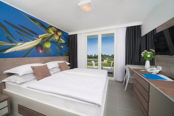 Bluesun Hotel Neptun - Wohnbeispiel Doppelzimmer Nebengebäude (Zimmercodierungen DBV, DC4 & EBV)