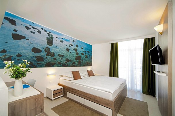 Bluesun Hotel Neptun - Wohnbeispiel Doppelzimmer Meerseite (Zimmercodierungen DBC, DC3 & EBC)