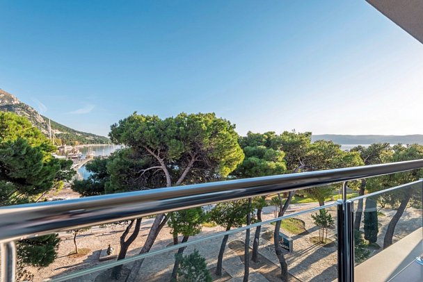 Hotel Plaza Omis - Wohnbeispiel DZ Superior Meerseite (Zimmercodierung DSC)