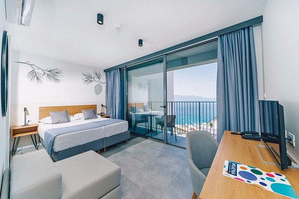 Morenia Beach Resort - Wohnbeispiel Doppelzimmer Komfort Meerblick (Zimmercodierung DFM)