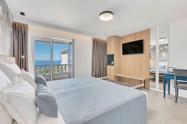 Laurentum - Wohnbeispiel Doppelzimmer Premium Meerblick (Zimmercodierung DMM)