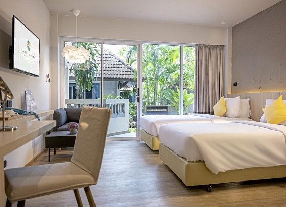 Samui Natien Beach Resort - Wohnbeispiel Deluxe (Zimmercodierung UD1)