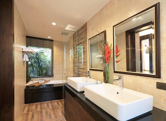 Celes Samui - Badbeispiel Tropical Villa (Zimmercodierung VB1)