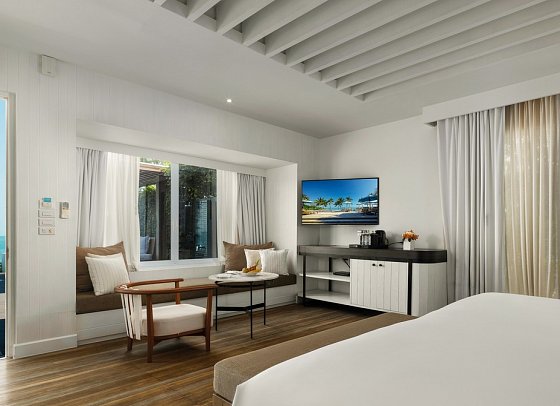 Celes Samui - Wohnbeispiel Celes Beachfront Pool Suite (Zimmercodierung WBO)