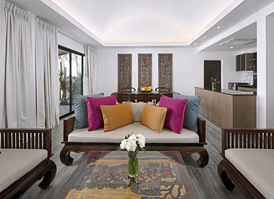 Celes Samui - Wohnbeispiel Celes Beachfront Pool Suite (Zimmercodierung WBO)